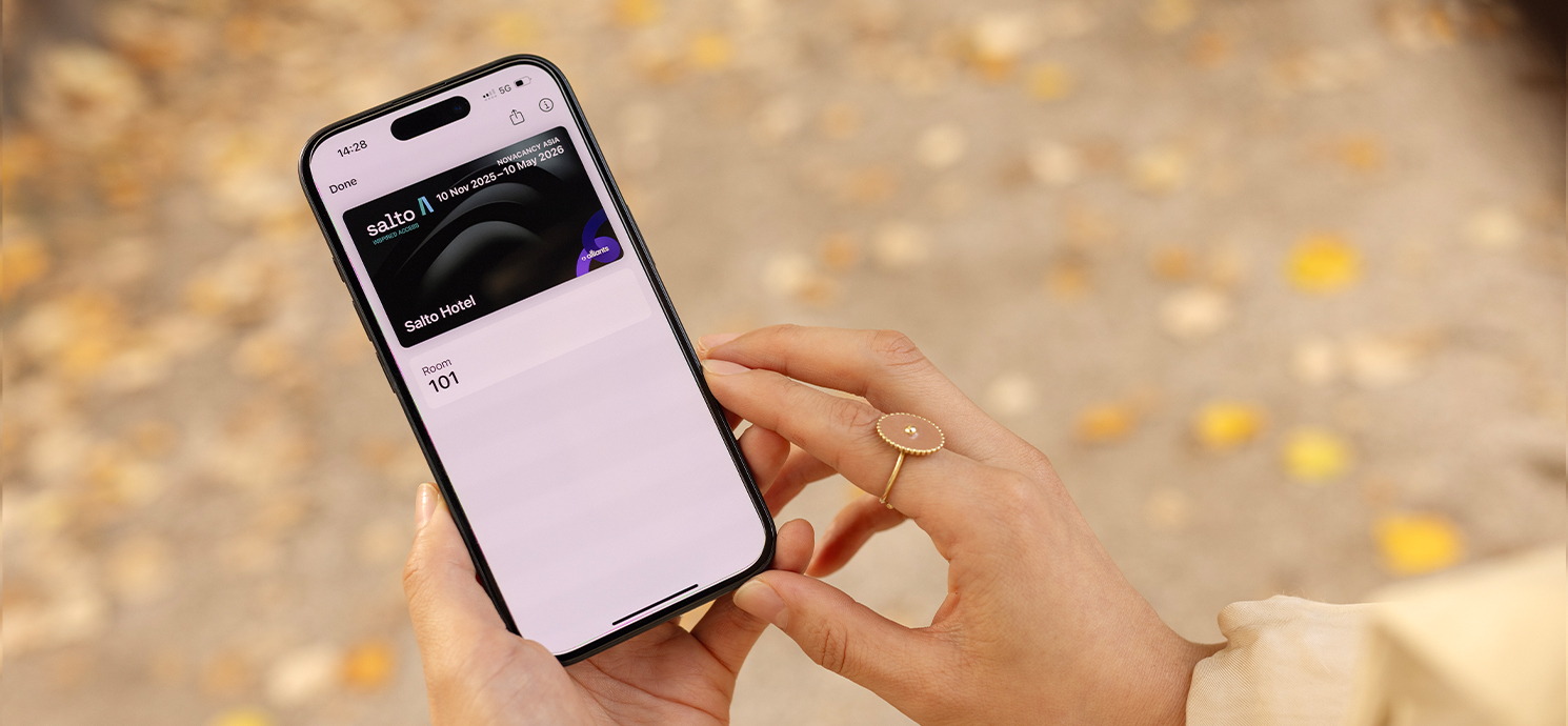 Salto Room Keys in Apple Wallet