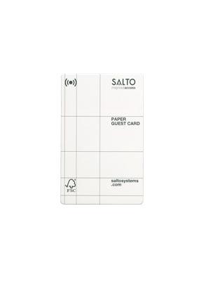 Paper Hotel Guest Key Card
