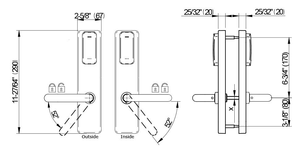 xs4-one-s-ansi-double-reader-tech-drawing
